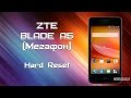 ZTE Blade A5 Сброс графического пароля (Hard Reset)