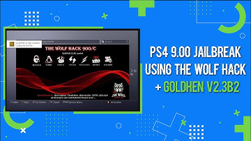 PS4 9.00 Jailbreak Using The Wolf Hack Host + GoldHEN v2.3B2