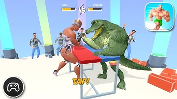 Muscle Rush: Smash Running - Gameplay Walkthrough Part 86 - Game Levels To Play (iOS, Android)