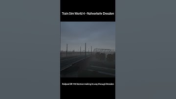 Railpool BR 193 Vectron making its way through Dresden on Train Sim World 4 - TSW4 #simulator