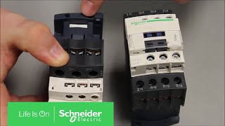 Locating the TeSys D Line IEC Contactor Model Number | Schneider Electric Support