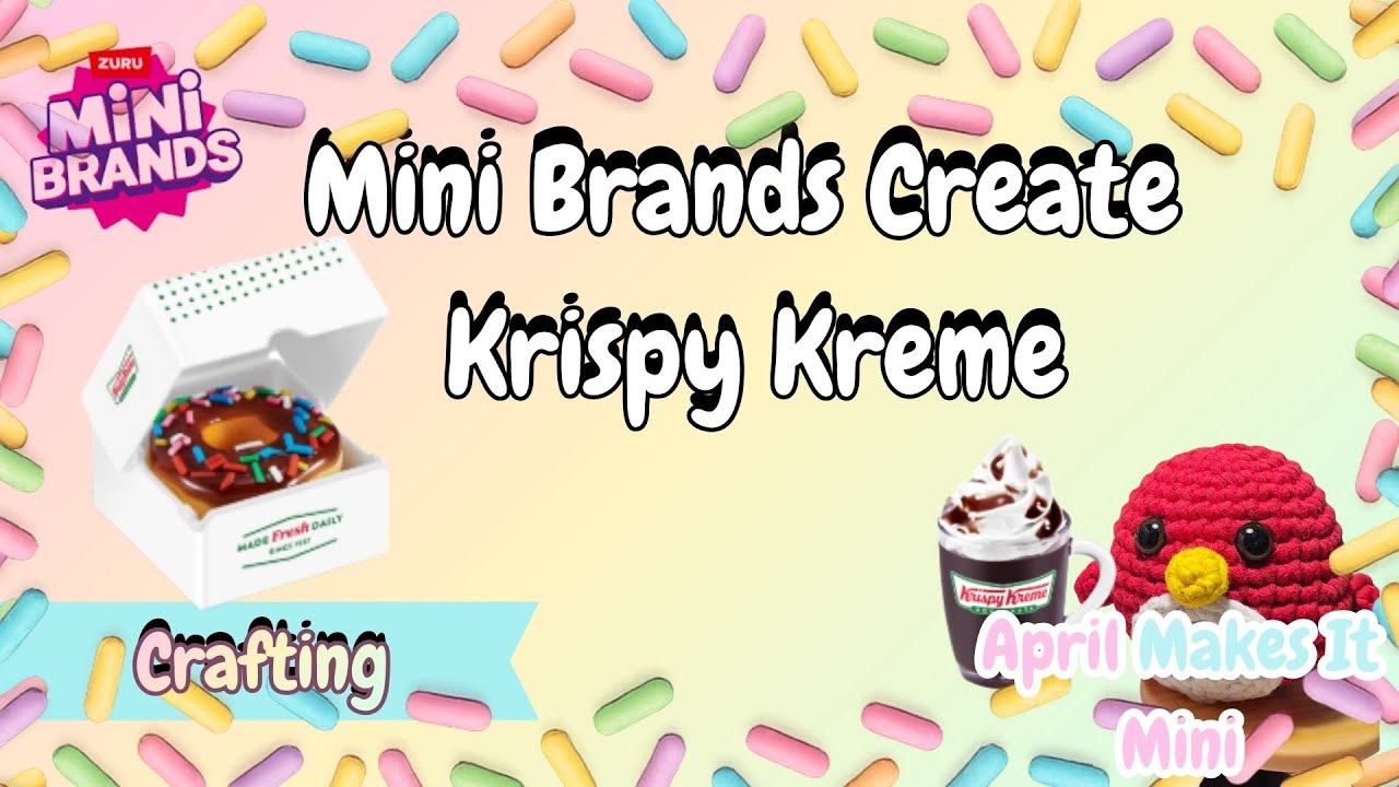 I made the tiniest Krispy Kreme and it fit in my pocket!