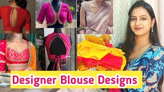 Latest Designer Blouse Designs Stylish Blouse Designs Style Game With Jyoti