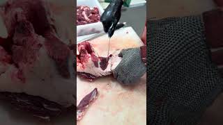 Veal trimming with precision #cuttingskills #shorts