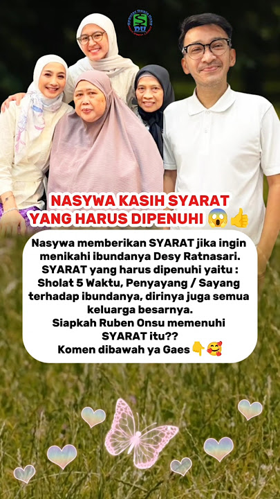 Anak Desy Ratnasari Ungkap Syarat Bagi Pria Yang Ingin Menikahi Ibunya, Apakah Ruben Onsu Siap❓