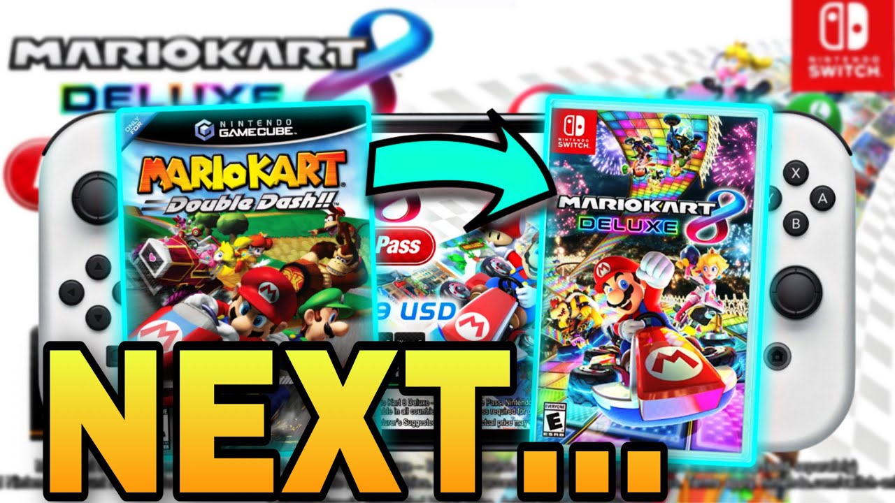 Nintendo Switch NEW Courses in Mario Kart 8 Deluxe DLC...