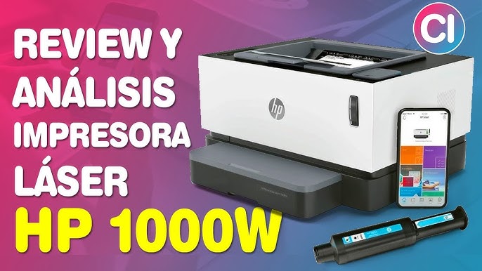 Multifuncional HP Neverstop 1200NW Recargable - El Punto de la Impresora