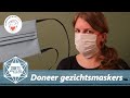 Maak en doneer gezichtsmaskers in de strijd tegen COVID-19