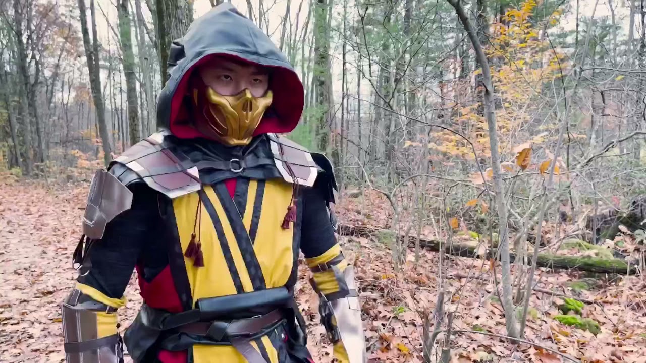 Mortal Kombat 11 scorpion cosplay