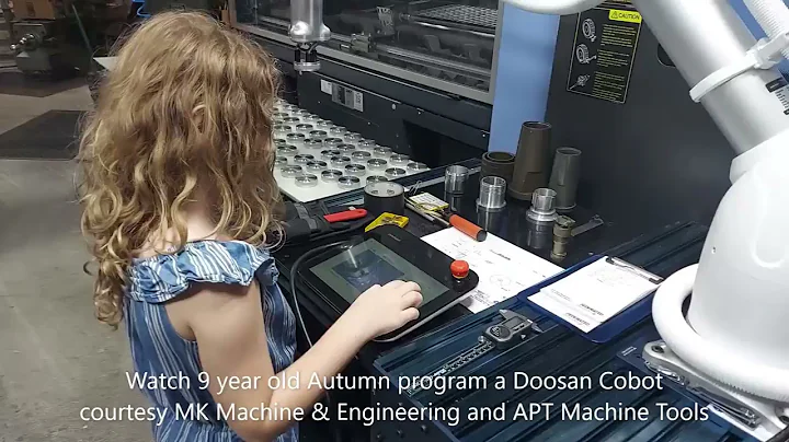 How easy is it to program a Doosan Cobot? with MK Machine & Engineering