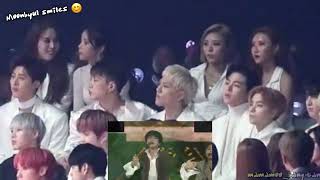 Mamamoo reacting to BTS "Airplane Pt 2" @ 2018 MMA