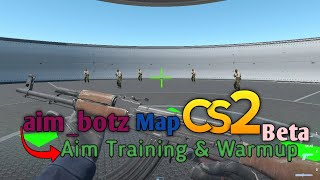 How to Play AIM BOTZ CS2 Map (Aim Training & Warmupβ)