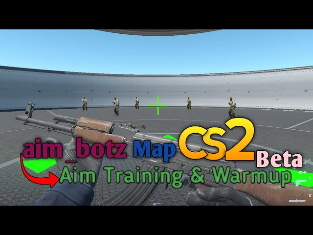 CUSTOM CS2 AIM TRAINING AND WARMUP MAP!! 