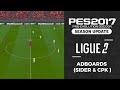 PES 2017 I New Ligue 2 BKT Adboards 2025  - (Sider &amp; Cpk)