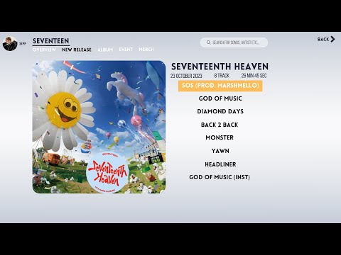 [Full Album] SEVENTEEN (세븐틴) - Seventeenth Heaven Playlist