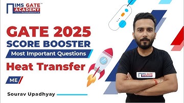 GATE 2025 Mechanical Score Booster | Heat Transfer | 3 Hrs Marathon | Sourav Upadhyay