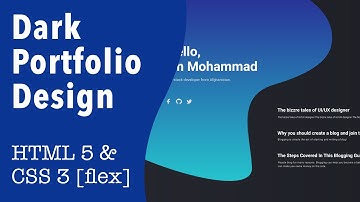 Beautiful personal blog page designed with Invision studio and [HTML, SCSS, Flex] #web