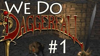 KILLED BY A RAT || We Do Daggerfall - Part 1 || Character Creation and Ivysaur!