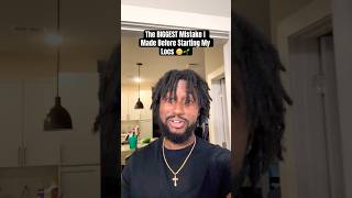 The BIGGEST Mistake I Made Starting My Locs 🌱😬 #shorts #locs #locjourney