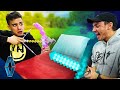 NERF Minecraft Bed Wars IN REAL LIFE Challenge!