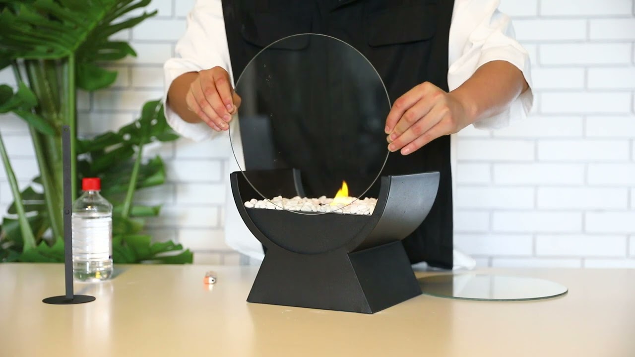 13.5 Tall Portable Tabletop Fireplace