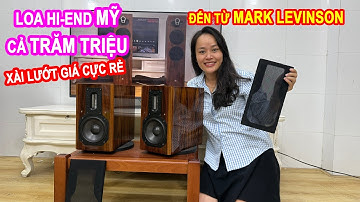 CHỈ CÒN 1/5 GIÁ Loa Hiend Mỹ đến từ Mark Levinson ĐẸP HÚT HỒN Siêu Hay Red Rose Music Rosebud II