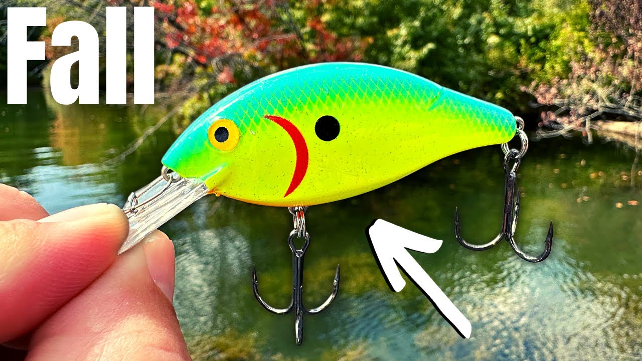 Chartreuse & Blue Crankbait Fishing Lure