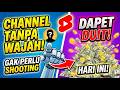 CHANNEL TANPA WAJAH: Cara Menghasilkan Uang dari YouTube Tanpa Perlu Shooting