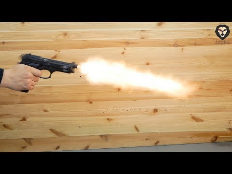 Охолощенный пистолет Retay Mod 92 Beretta видео обзор