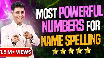 Name Spelling in Numerology I Name Spelling I Numerology I Arviend Sud