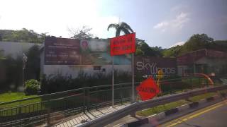 TIB1073R on 176 SMRT Mercedes-Benz O405G Hispano Habit Articulated Bus