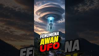 Awan Aneh yang Terlihat Seperti UFO!#shorts