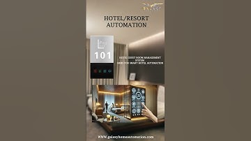 Smart Hotel Rooms in Action | Automation for Lighting, AC, Curtains & More!