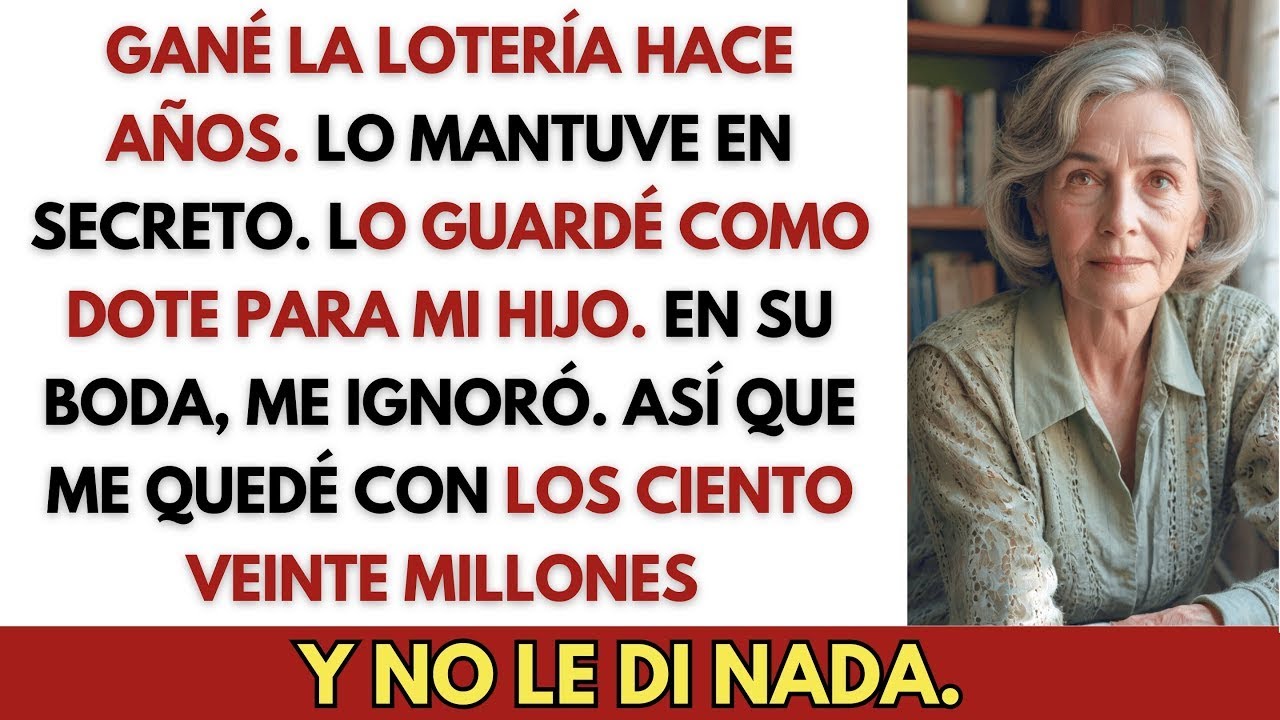 Cuando mi hijo se casó, guardé el secreto de los $120M  solo para ver quién me trataría co