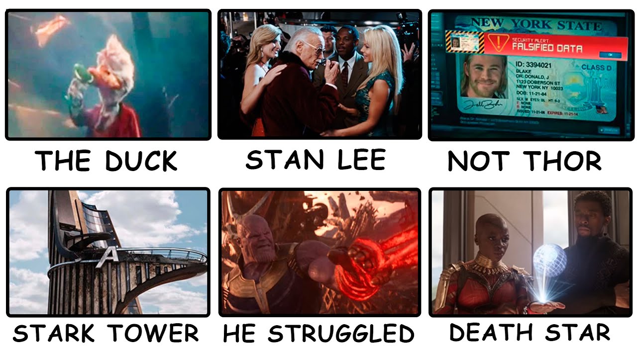 The Most Epic Easter Eggs in Superheroes Movies (Trial)