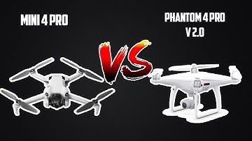 DJI Mini 4 Pro Vs. DJI Phantom 4 Pro V2.0: Which One To Buy?