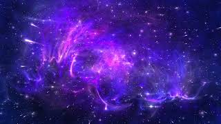 : Space Travel  4K Shooting Stars Galaxy  Longest BEST FREE HD 1-Hour Meditation Purple Blue Nebula