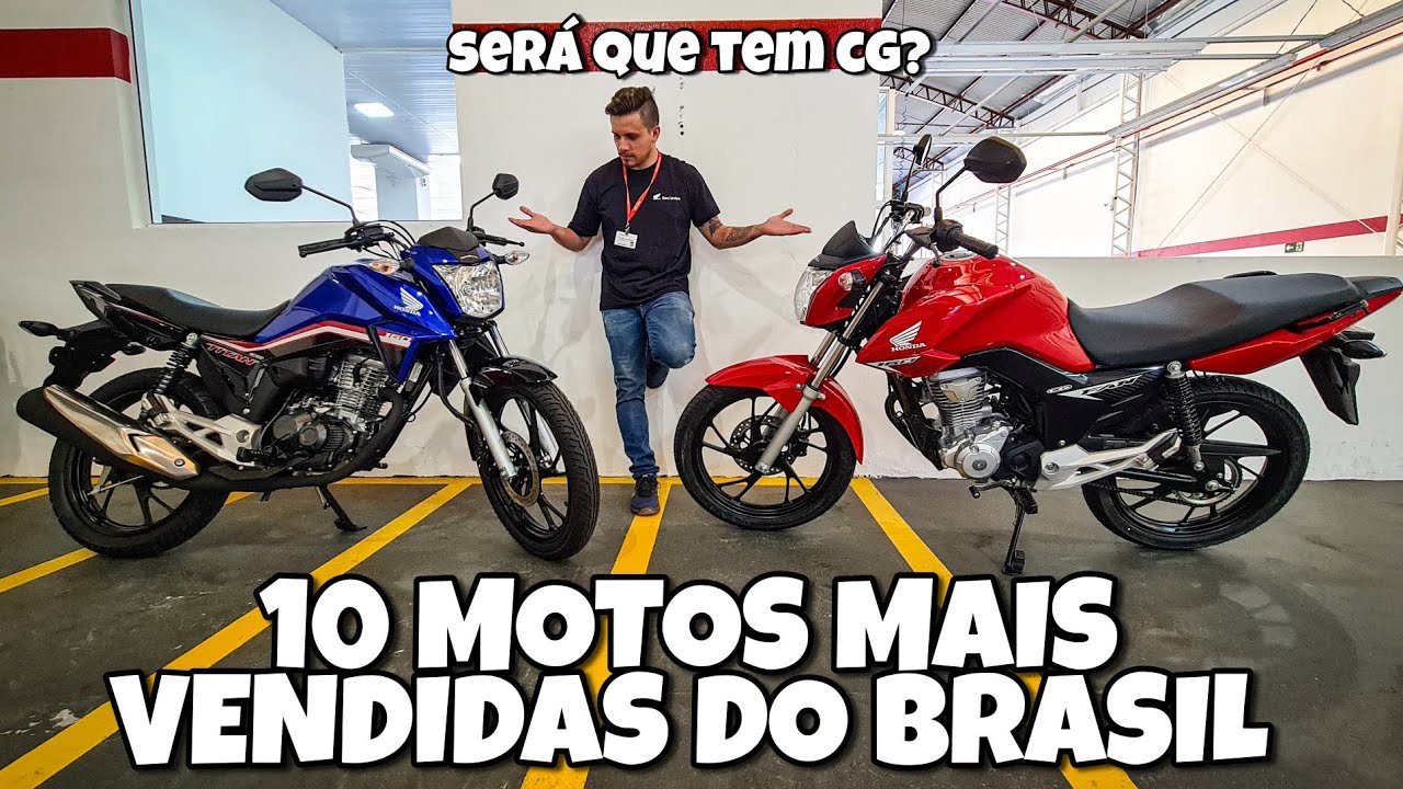 Honda e Yamaha são destaques entre as motos mais buscadas em