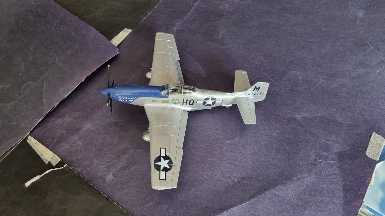 North American P-51D Mustang de Tamiya en 1/48 (Petie 2nd)