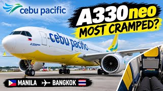 I flew the World's most cramped A330 neo. MANILA TO BANGKOK