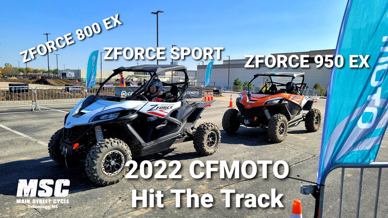 2022 CFMOTO ZFORCE 950 HO EX vs 950 Sport vs 800 EX Ride Shootout