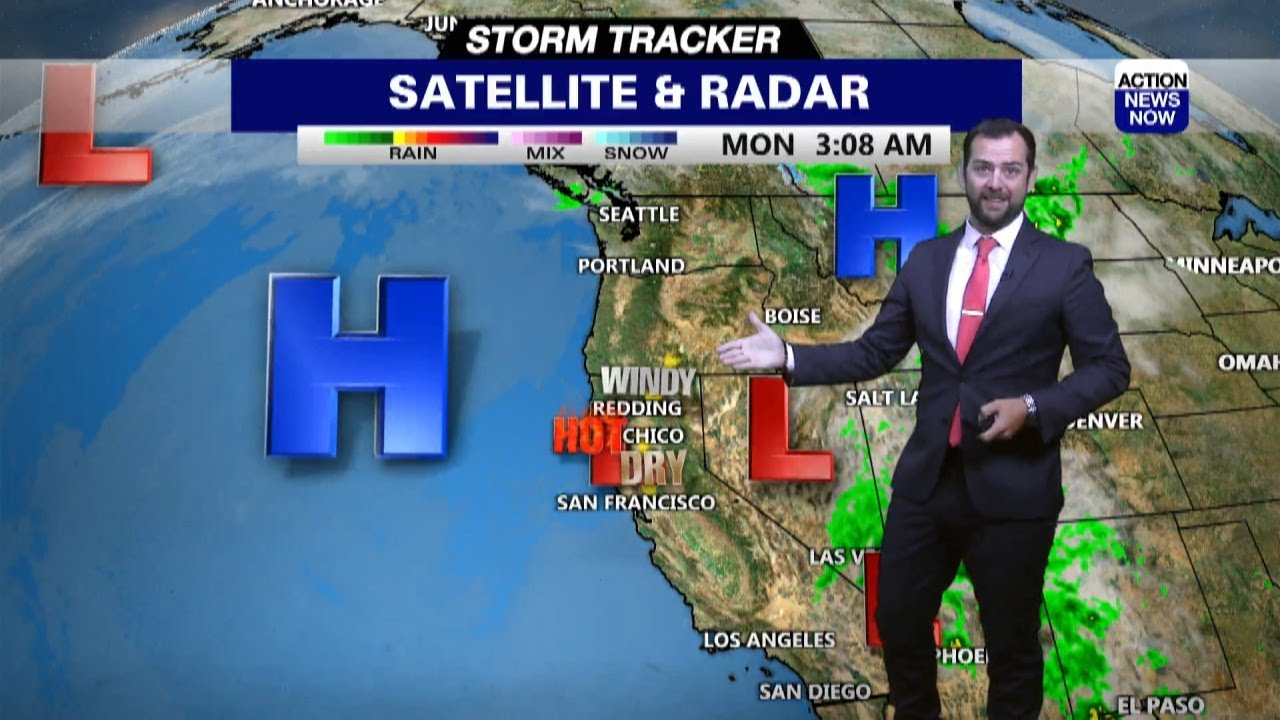 Storm Tracker Forecast: Hot, dry & windy conditions drive high fire ...