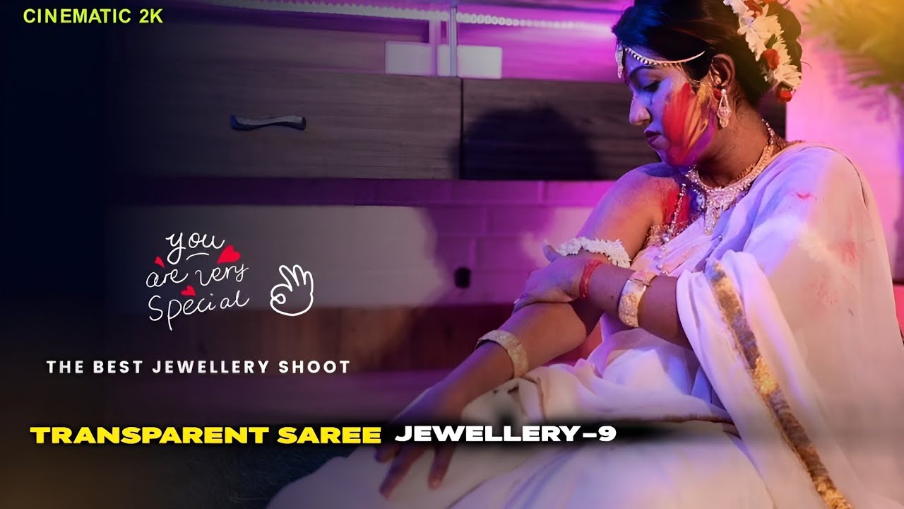 TRANSPARENT SAREE JEWELLERY-9//SAREE BOLD😍 