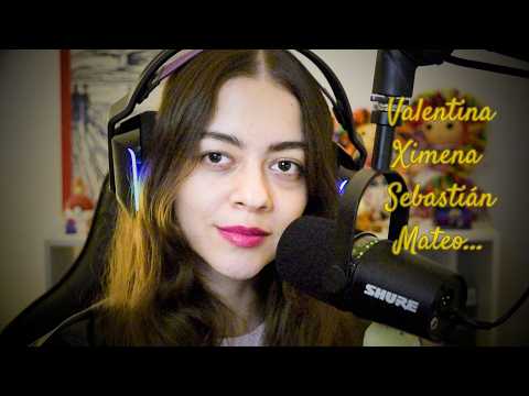 ASMR susurrando Nombres y su Significado | Relájate y Duerme 🌙