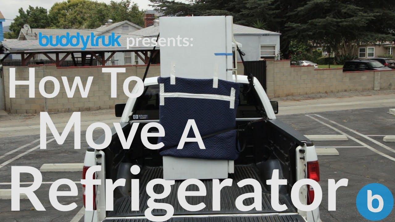 How To Move A Refrigerator With Buddytruk