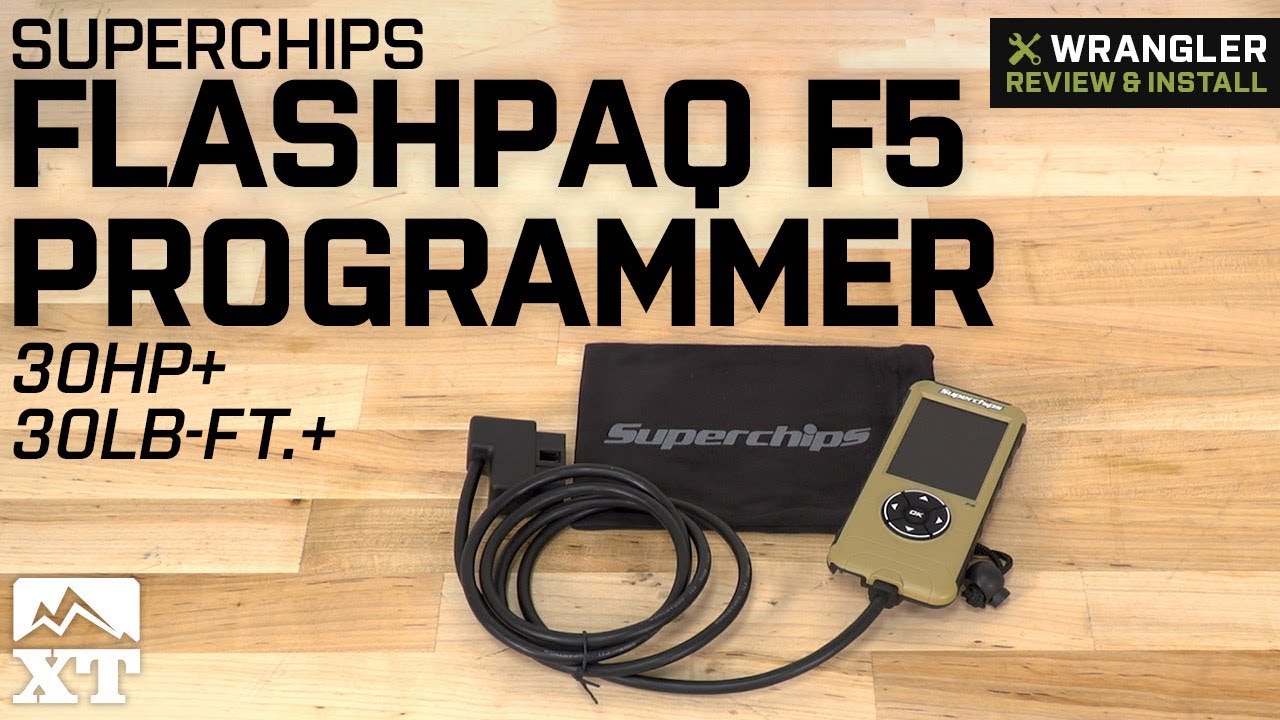 Jeep Wrangler Superchips Flashpaq F5 Programmer (20152018 JK) Review