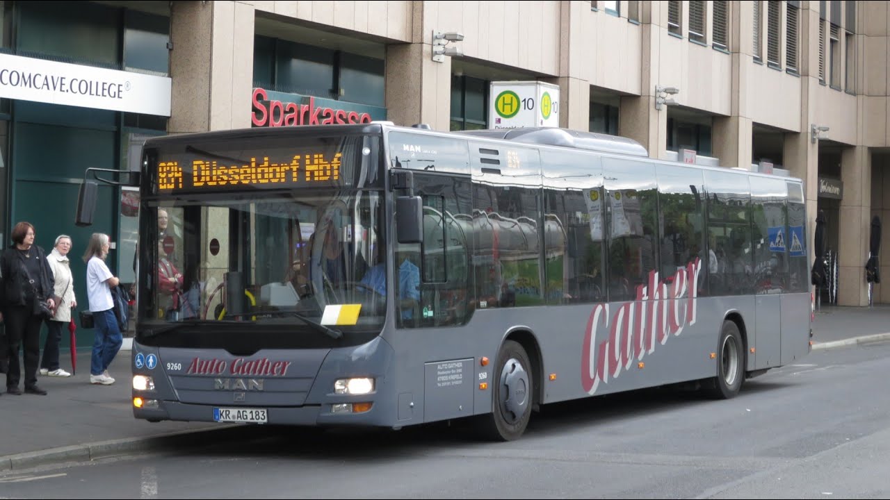 [Sound] Bus MAN NL 283 | KR-AG 183 | Auto Gather GmbH & Co. KG, Krefeld