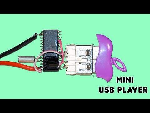DIY Mini Mp3 Player   USB Audio Player Without PCB