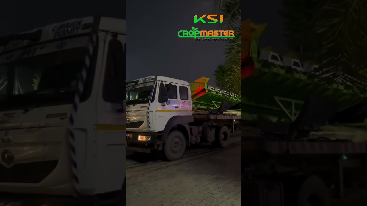 CROPMASTER 9300 HARVESTER COMBINE DELIVERY | KS AGRICULTURAL Industries Pvt. Ltd.  