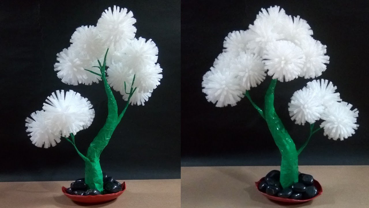 Diy plant making idea/Hand made Diy Bonsai tree/Home decor artificial